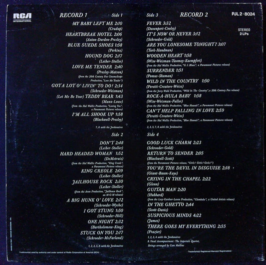 Vinyle Elvis Presley Elvis Forever 32 Hits Rca noir