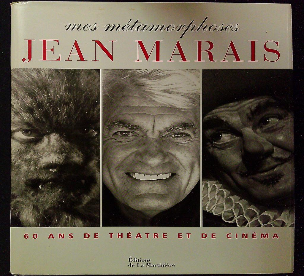 Livre Jean Marais – Mes métamorphoses – Cinéma – Illustré