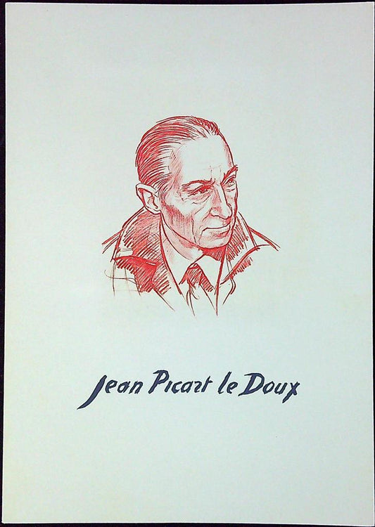 Jean Picart Le Doux Enveloppe Dépliant Timbre 1er jour Encart Fdc Yvert et Tellier