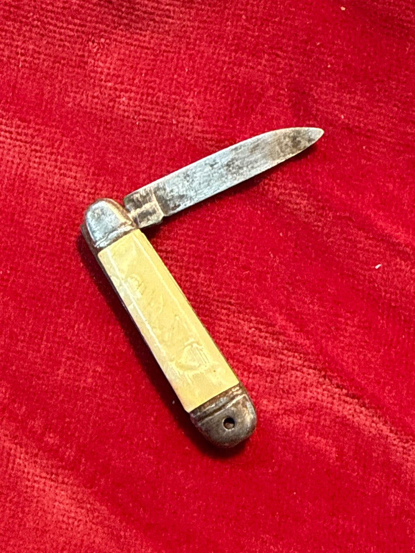 Couteau de poche – Souvenir de Lourdes – Collection – Vintage