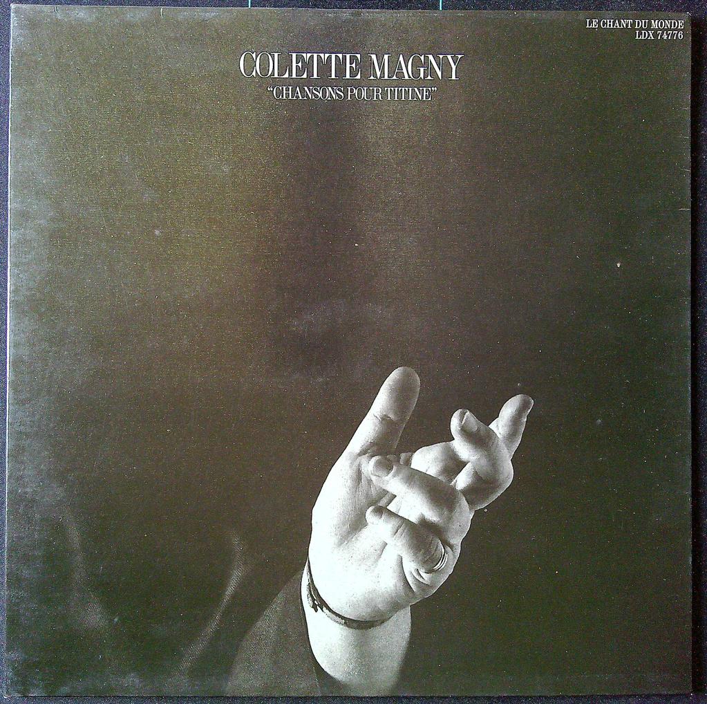 Vinyle – Colette Magny – Musique – Chansons pour Titine