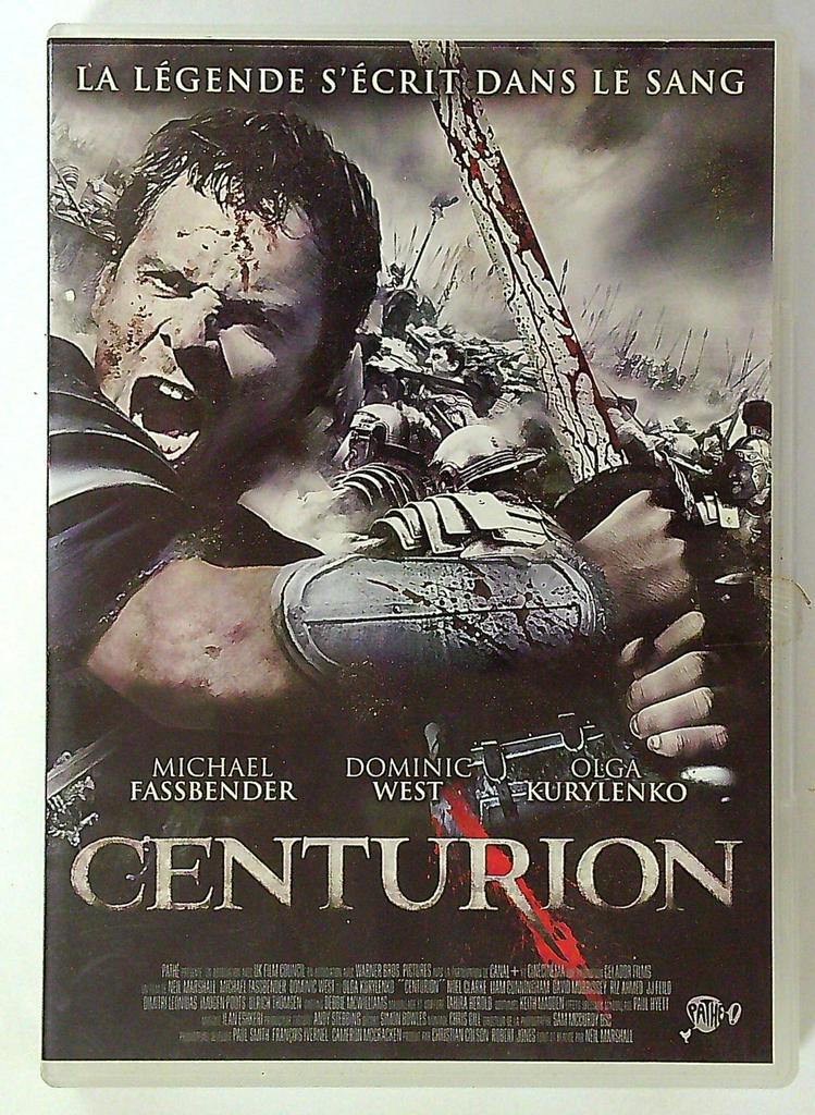 Dvd Centurion film action Michael Fassbender Pathé
