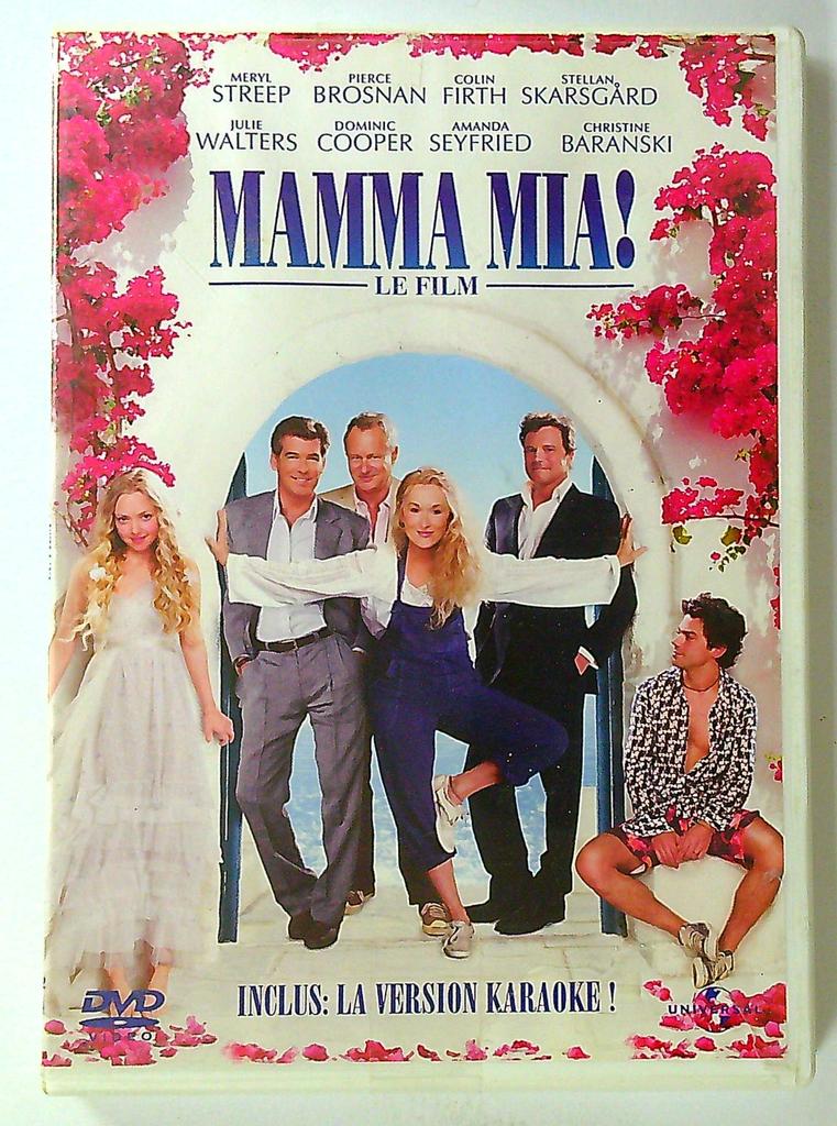 Dvd Mamma Mia ! Le Film Version Karaoke Universal