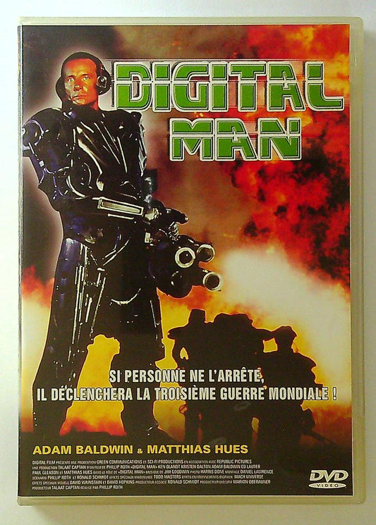 Dvd Digital Man film science-fiction Adam Baldwin