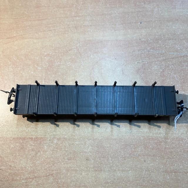 Wagon Plat Jouef Marchandises, Attelage A Croc, Marquage Sncf 4 Rryw 418521