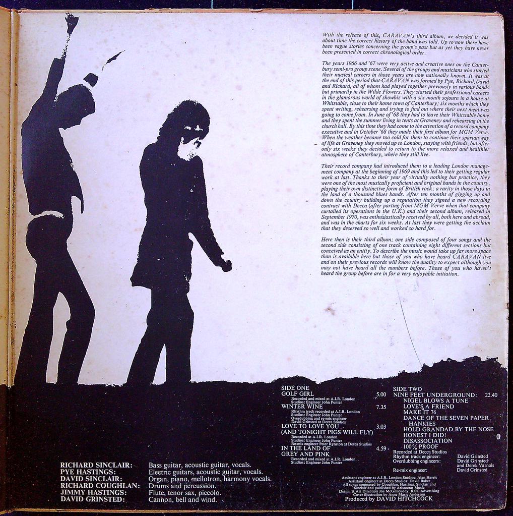 Vinyle Lp Caravan In The Land Of Grey And Pink