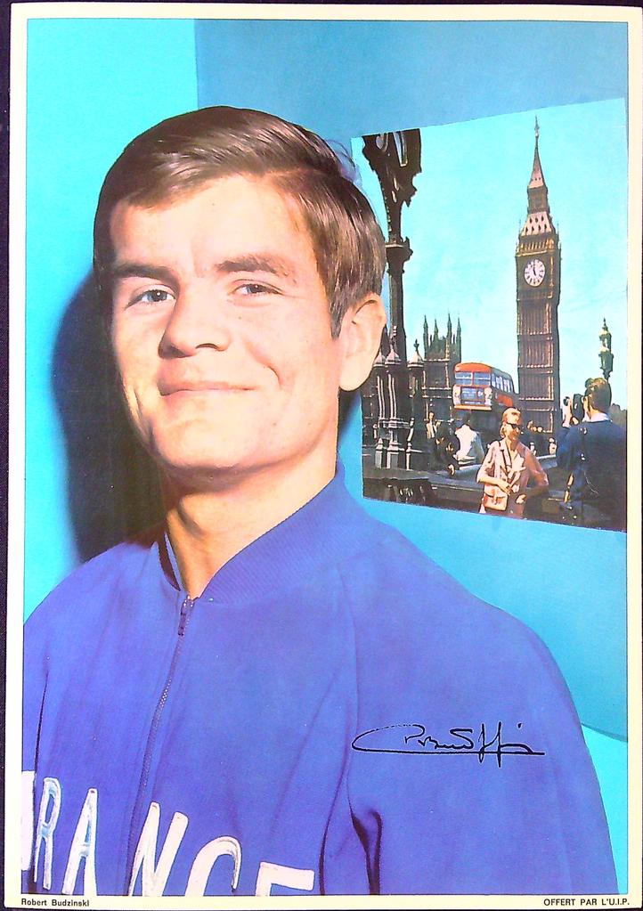Poster Robert Budzinski – Caltex – Memorabilia – Foot 1966