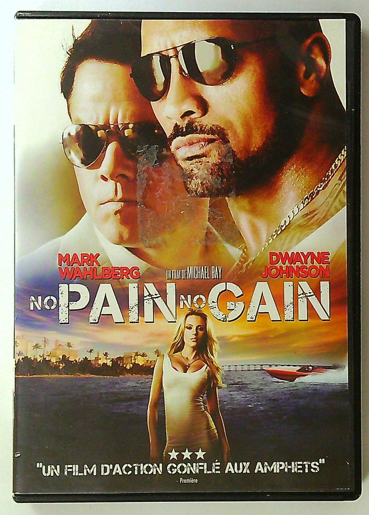 Dvd No Pain No Gain action Mark Wahlberg
