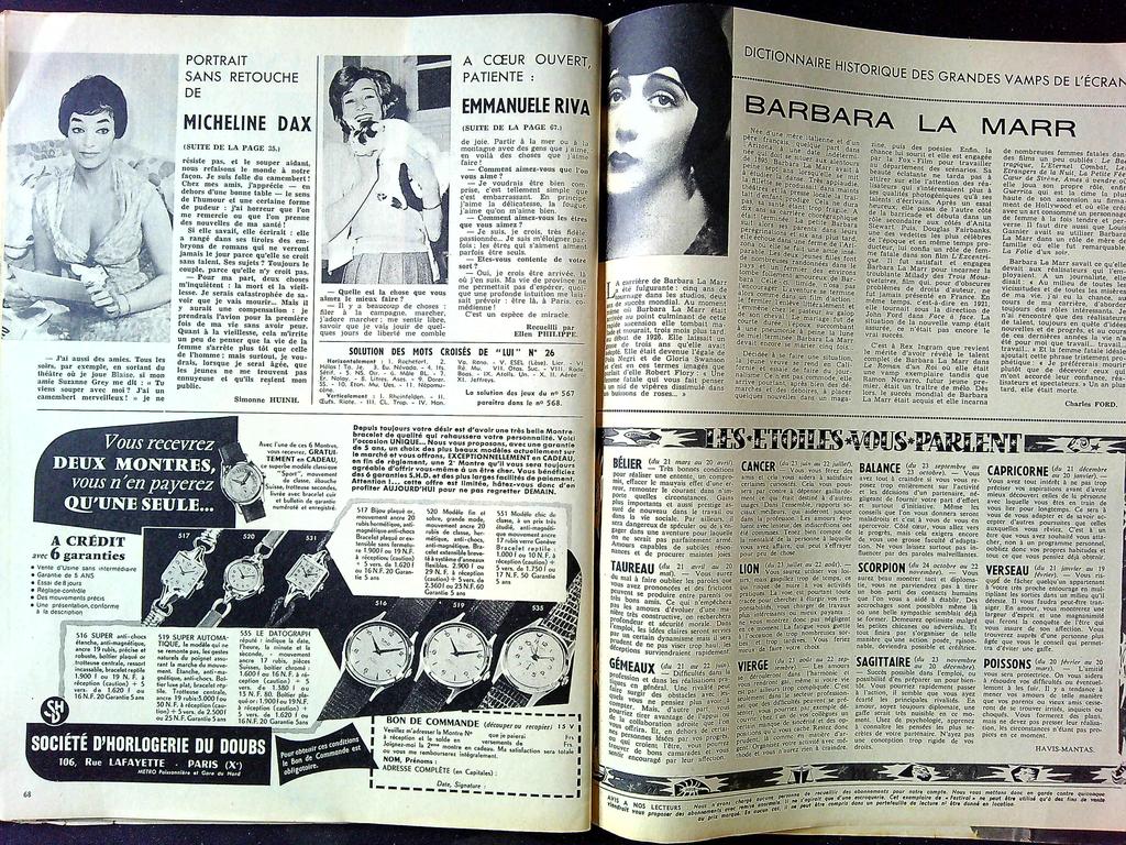 Magazine Festival Lui N° 367 – Revue vintage – Sonia Ziemann