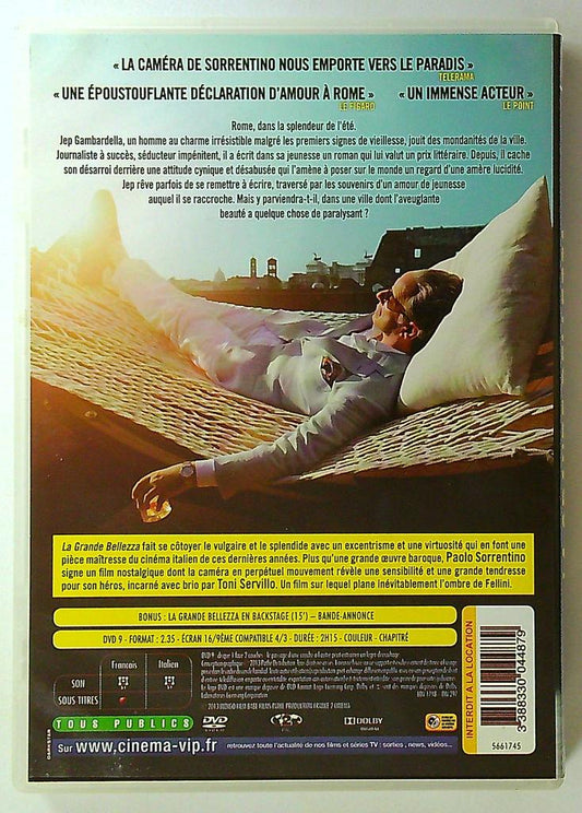 Dvd La Grande Bellezza Paolo Sorrentino Pathé