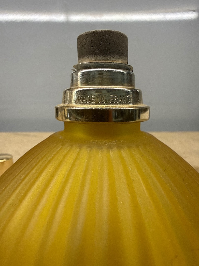 Lampe Berger – Lampe catalytique – Décoration – Verre jaune