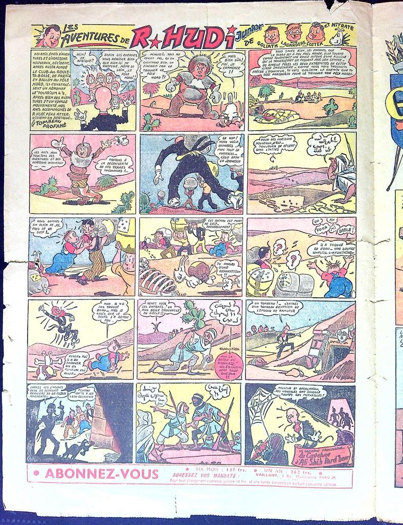 Journal Bd Vaillant N° 76 – Édition 1946 – Collection