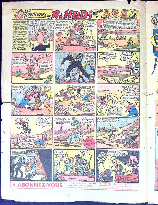 Journal Bd Vaillant N° 76 – Édition 1946 – Collection