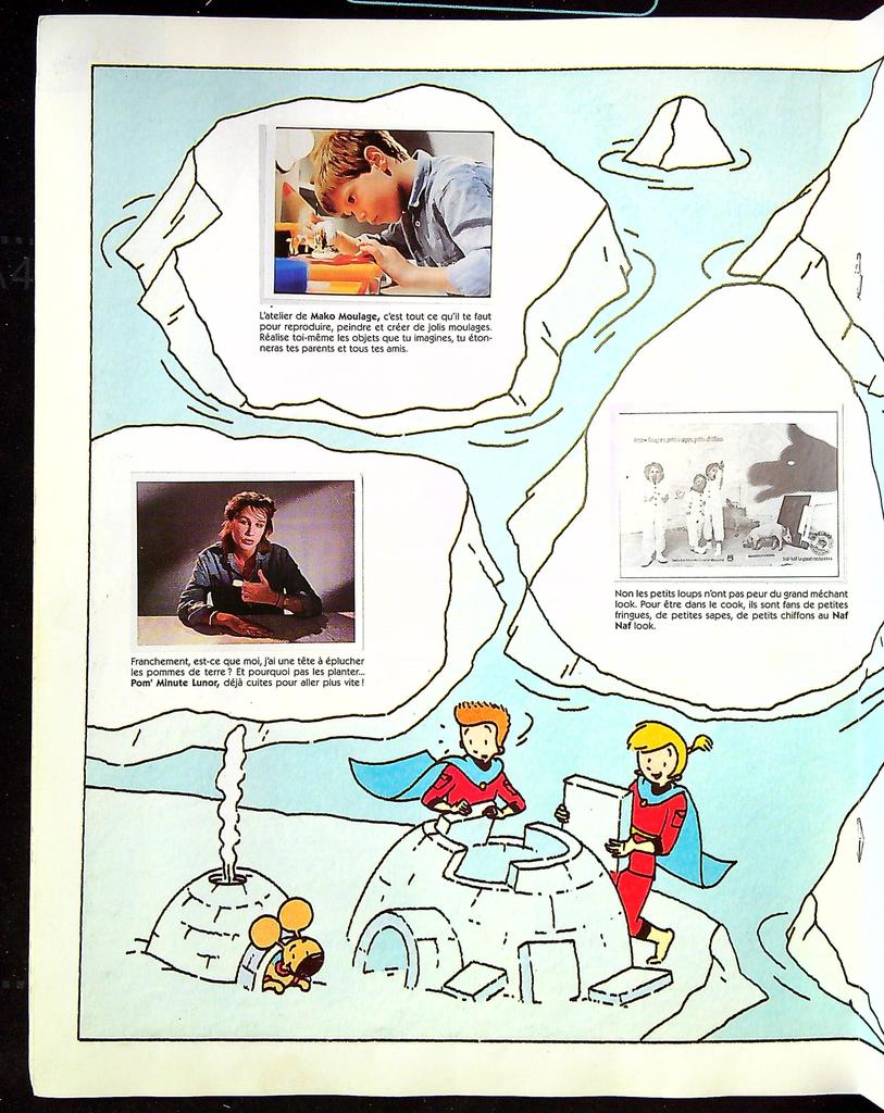 Album de collection Pub Album Tf1 1988 Bon état complet sauf vignette n 82