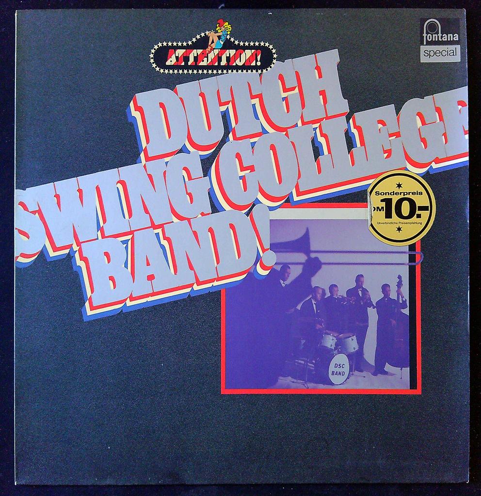 vinyle Dutch Swing College Band Attention! Fontana Special