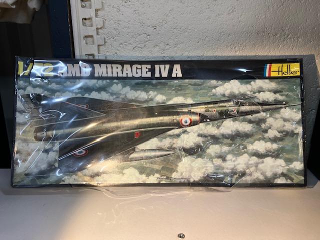Maquette Heller N°351 Amd Mirage Iv A