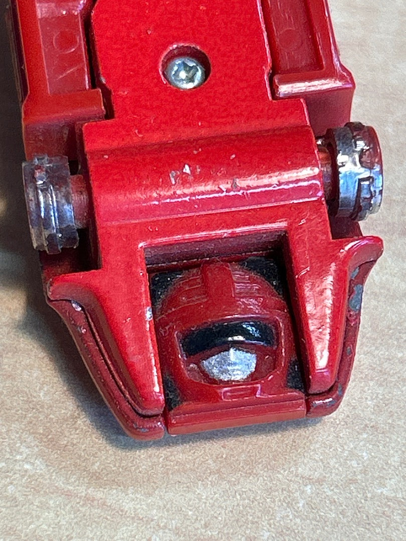 Petite voiture transformable Robo 07 Supercar rouge