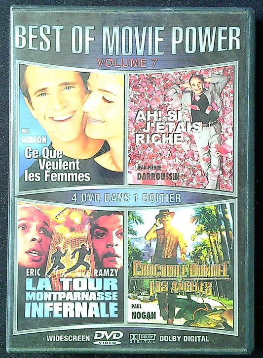 Coffret Dvd – Best of Movie Power Vol 7 – Dvd – 4 films comédies