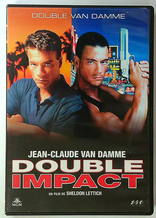 Dvd Double Impact Jean-claude Van Damme Esc Editions