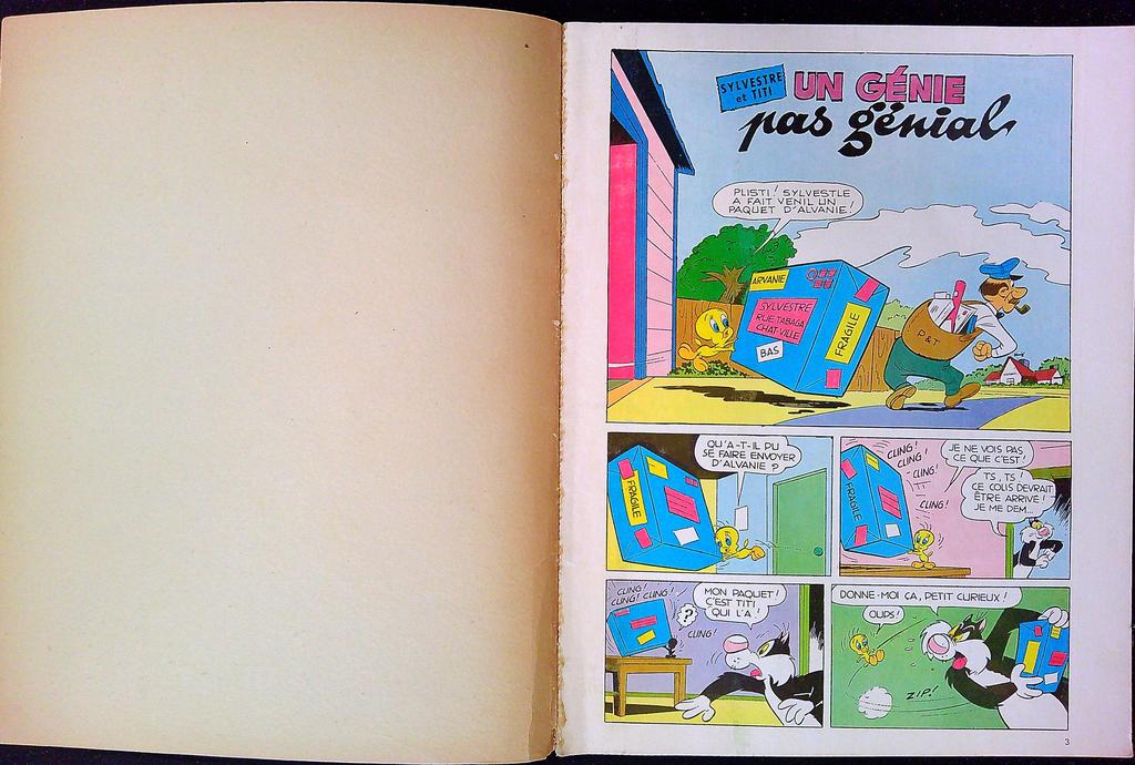 Livre Bd – Titi n°1 – Bd Jeunesse – Le canari au pétrole