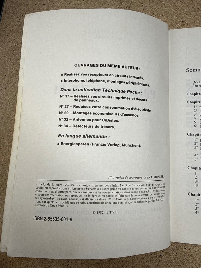 Livre - Pilotez votre Zx-81 - Informatique - Manuel technique 1982