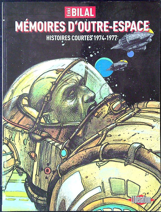 Bd Enki Bilal Mémoires d'outre-espace Libération Noir