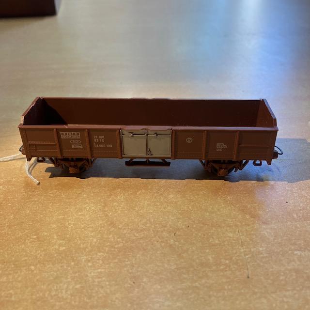Wagon Tombereau Lima Marchandises, Marquage 21 Riv 83 Fs L4460 100