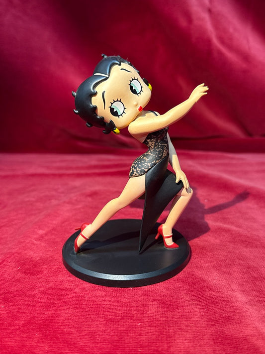 Figurine Betty Boop danseuse robe noire Fleischer Studios