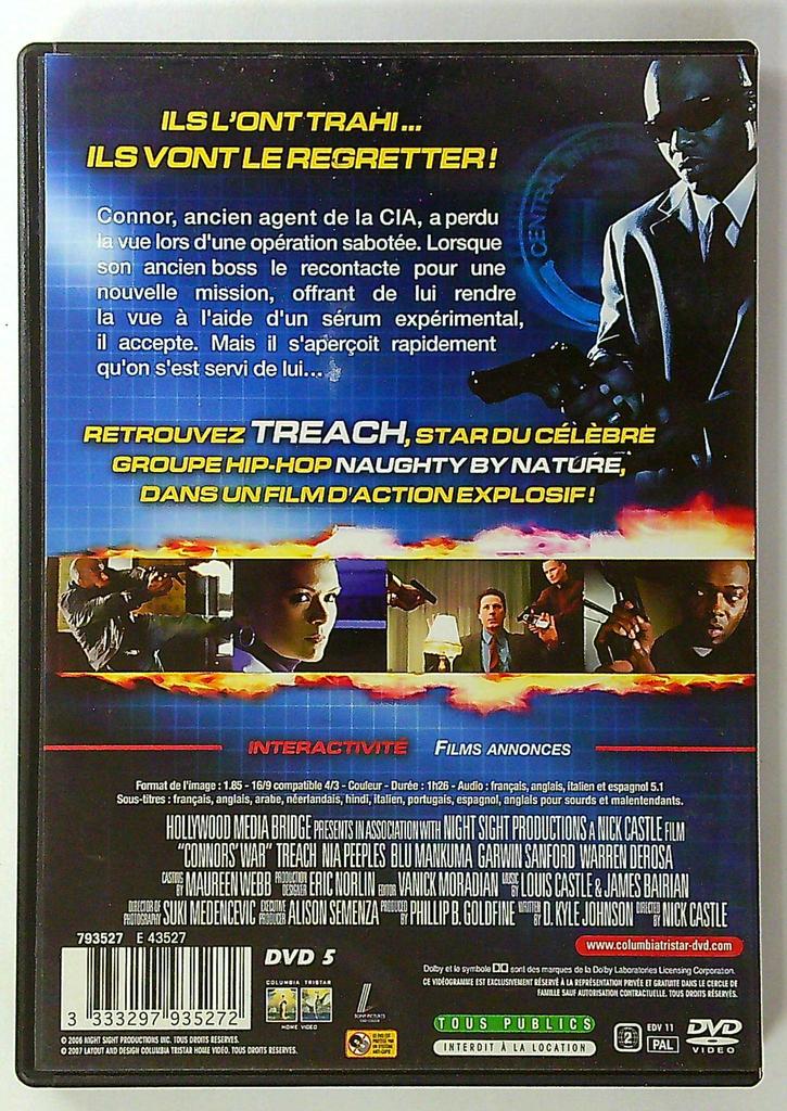 trahison au sommet Dvd action Treach Nia Peeples