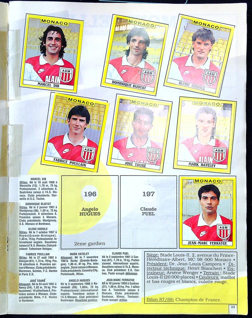 Album Panini Foot 89