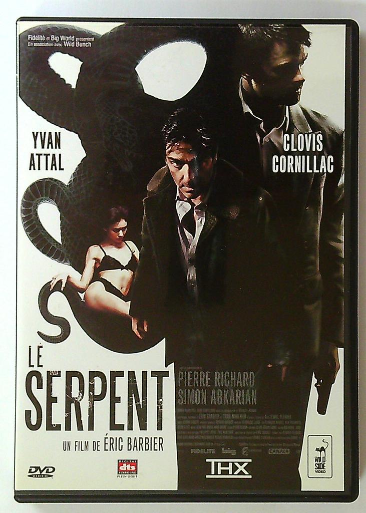 Dvd Le Serpent Eric Barbier Yvan Attal Clovis Cornillac