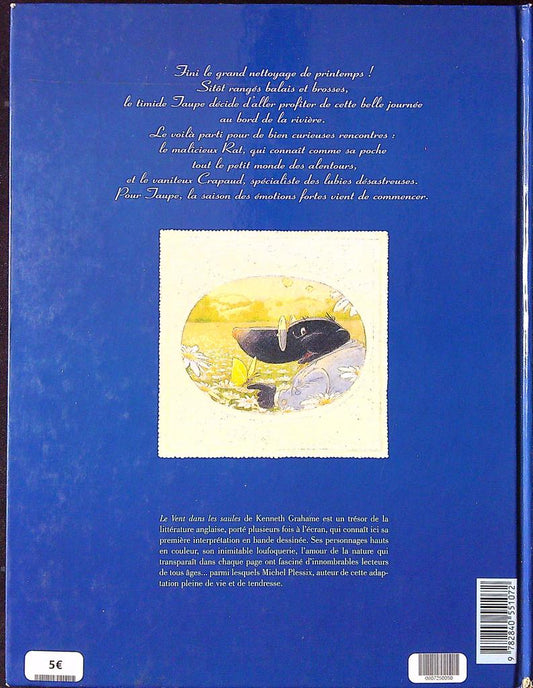 Livre Bd Le Vent dans les Saules Tome 1 Michel Plessix