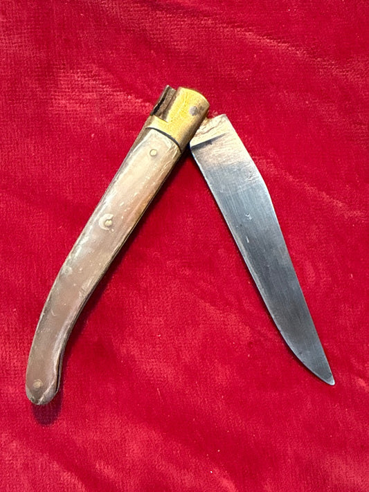 Couteau de poche – Pradel – Chasse – Vintage manche nacré