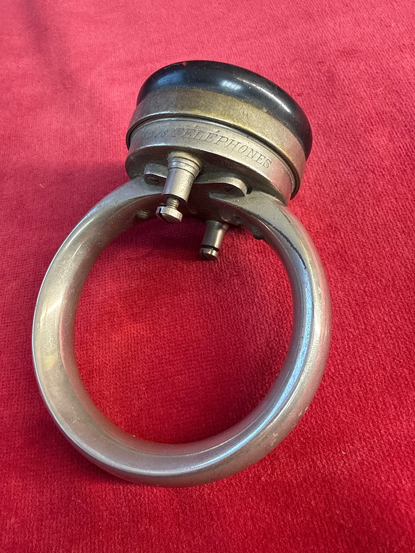 Ecouteur ancien telephone magnetique vintage