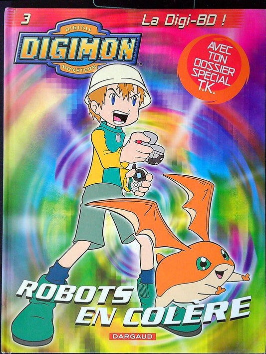 Bd – Digimon – Livre enfant – Robots en colère