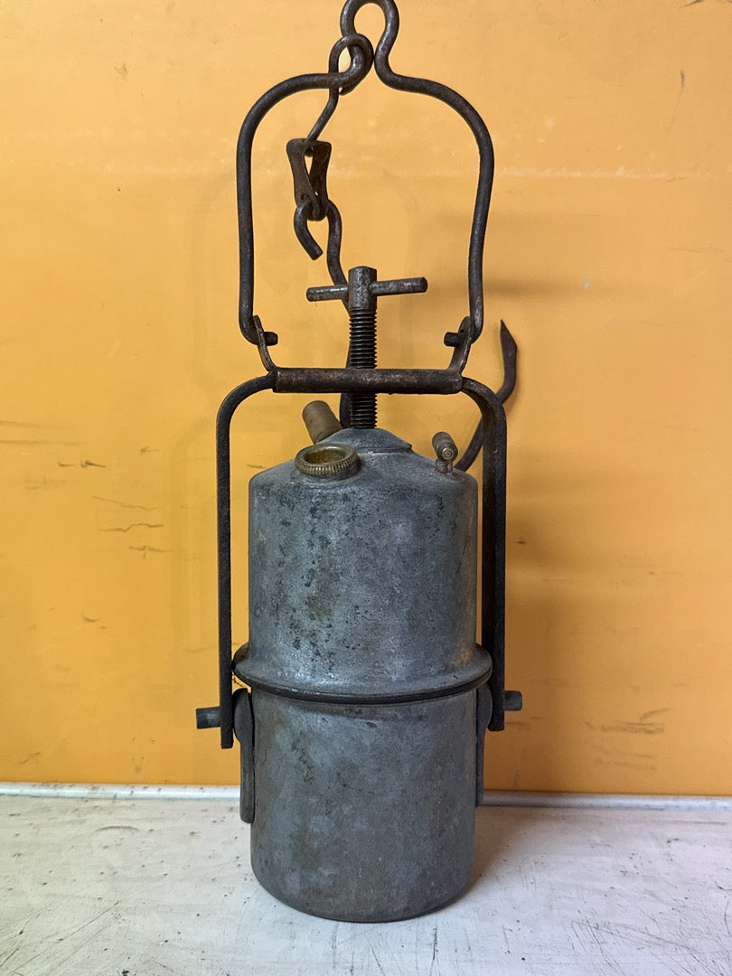 Lampe ancienne – Lampe carbure vintage