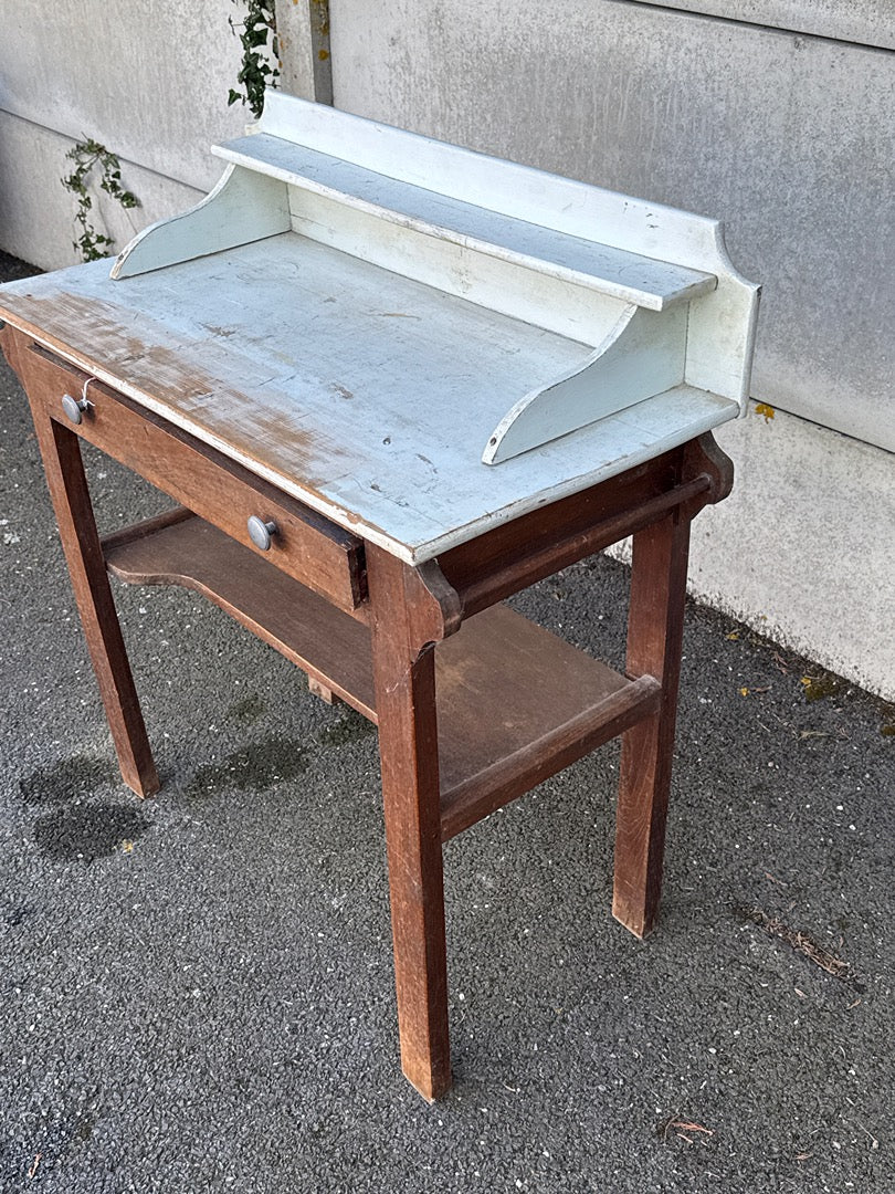 Bureau d’écolier – Bois – Mobilier – Vintage charme