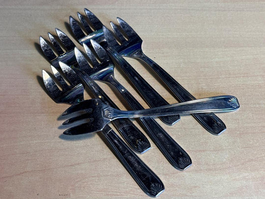 Fourchettes à dessert – Degrenne – Couverts – Métal argenté