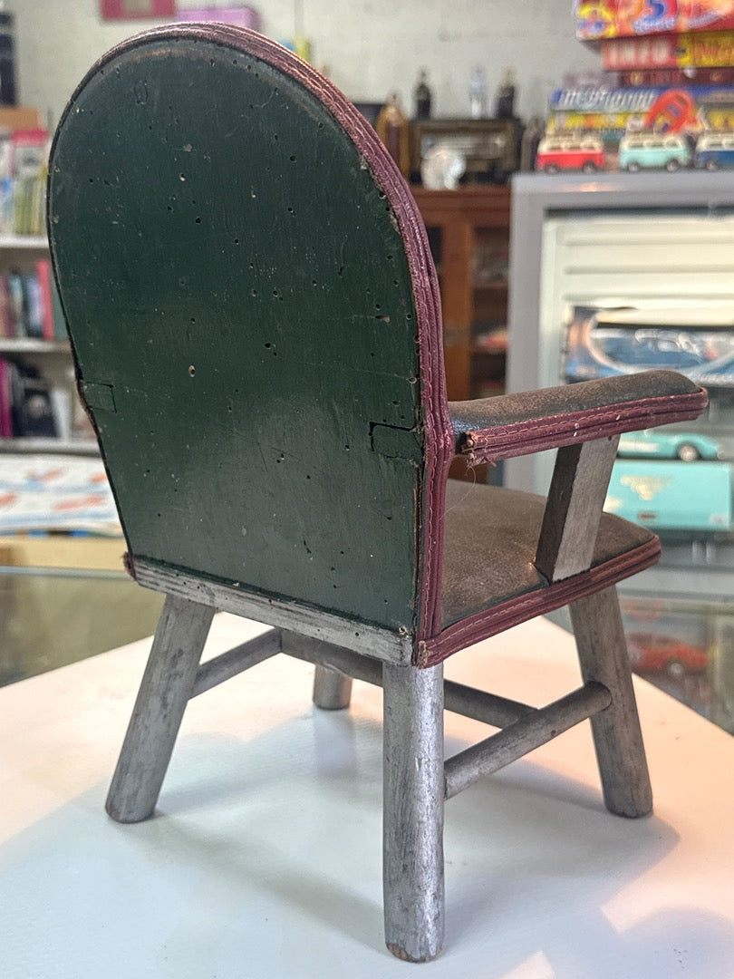 Fauteuil de poupee - Vintage - Jouet - Bois et simili