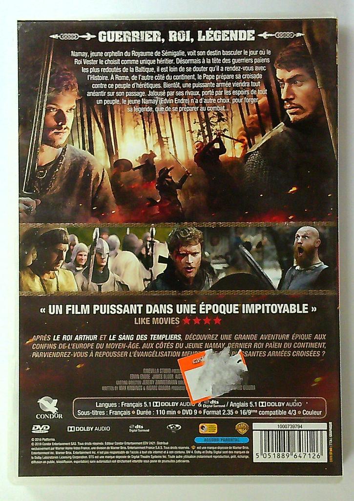 Dvd The Pagan King Condor Aventure