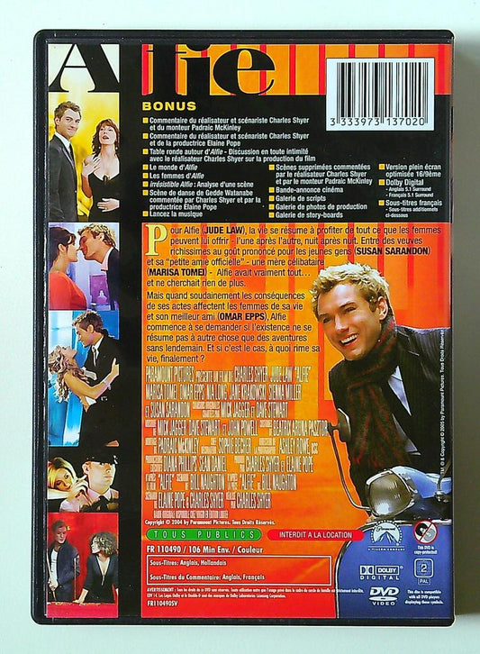 Dvd Irrésistible Alfie Jude Law Édition Spéciale Collector