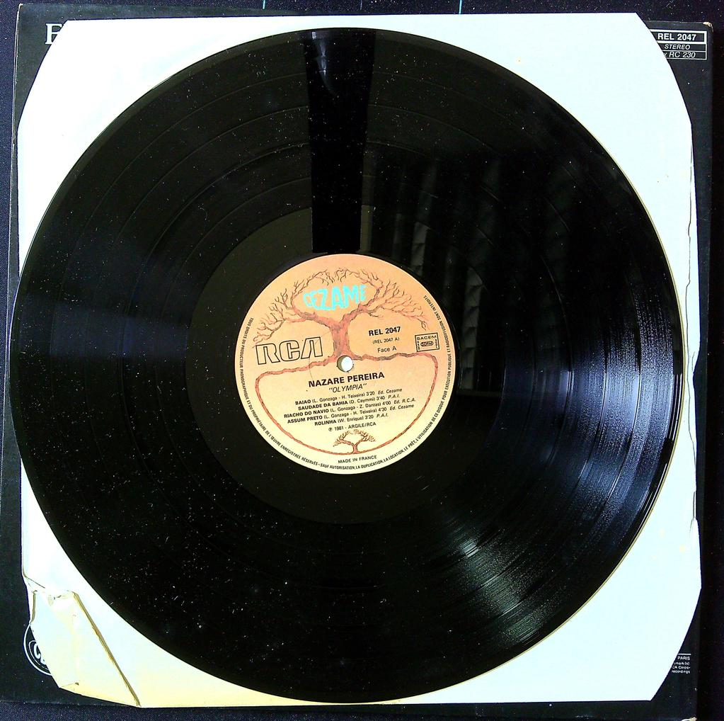 Double vinyle – Nazaré Pereira à l'olympia – Musique – Enregistrement public