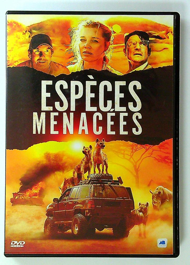 Dvd Film Man vs Nature Endangered Species Rebecca Romijn
