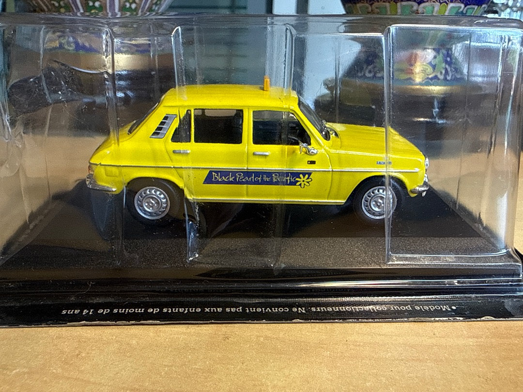 Voiture – Simca 1100 Altaya – Jouet – Taxi jaune Tahiti