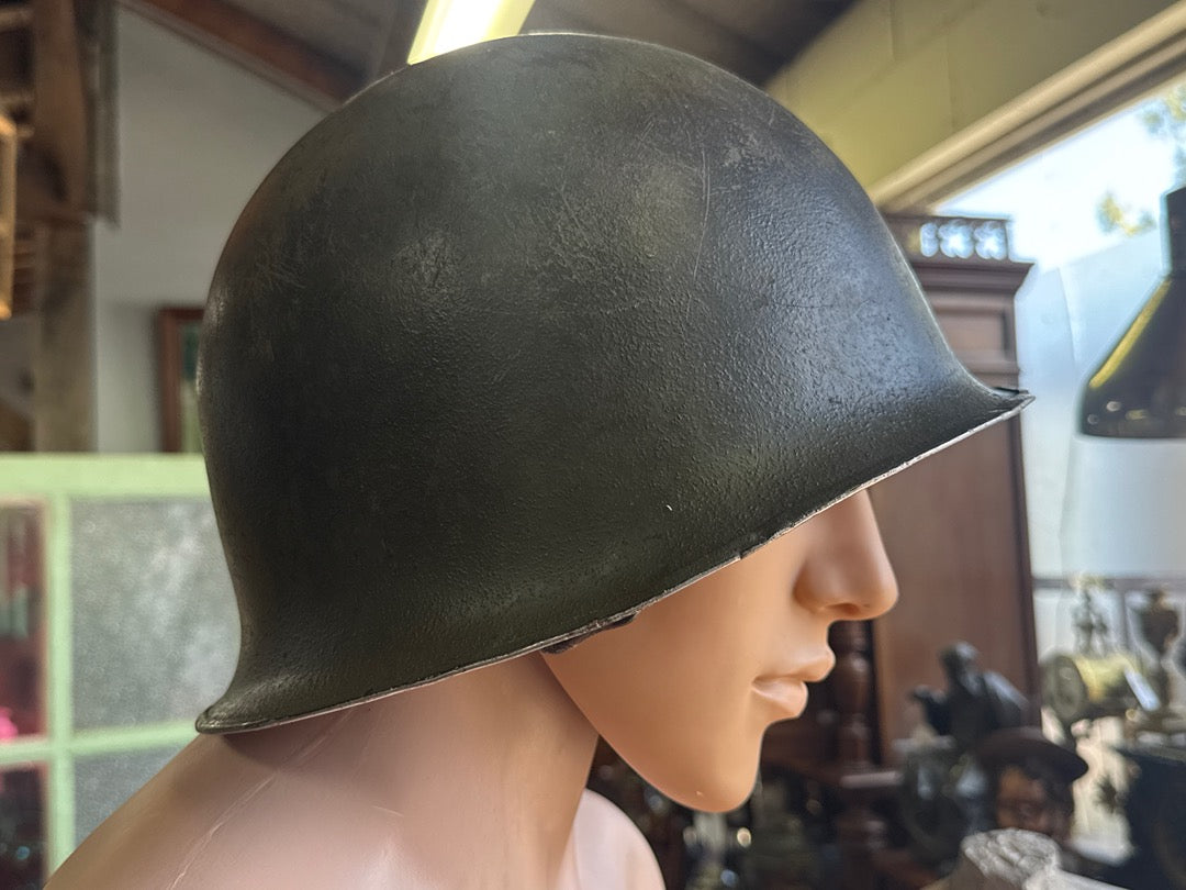 Casque lourd M51 A.e.t. Militaria Acier vert olive