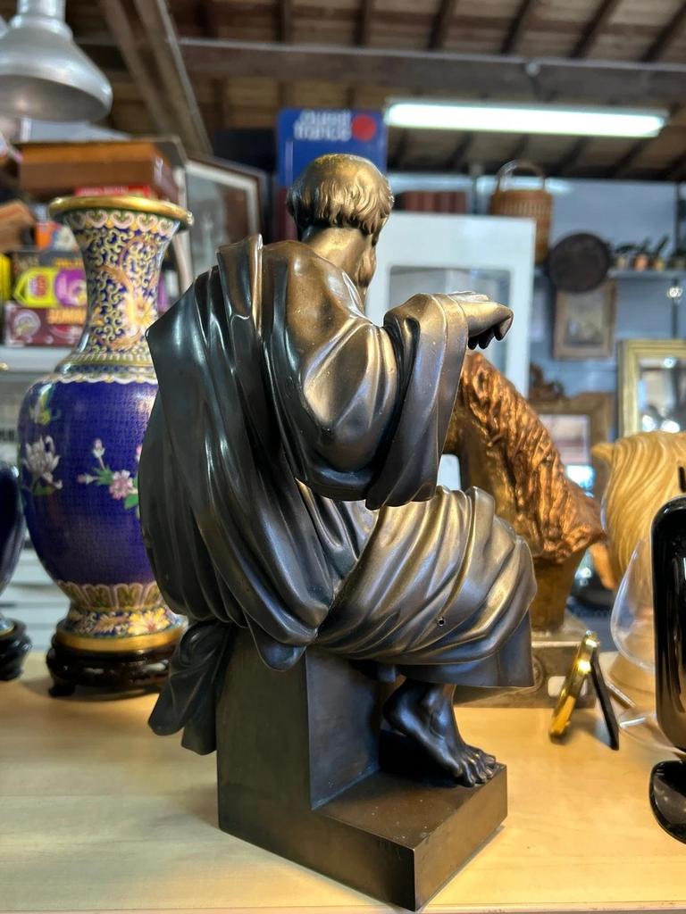 Sculpture en bronze représentant Saint Paul L'apôtre