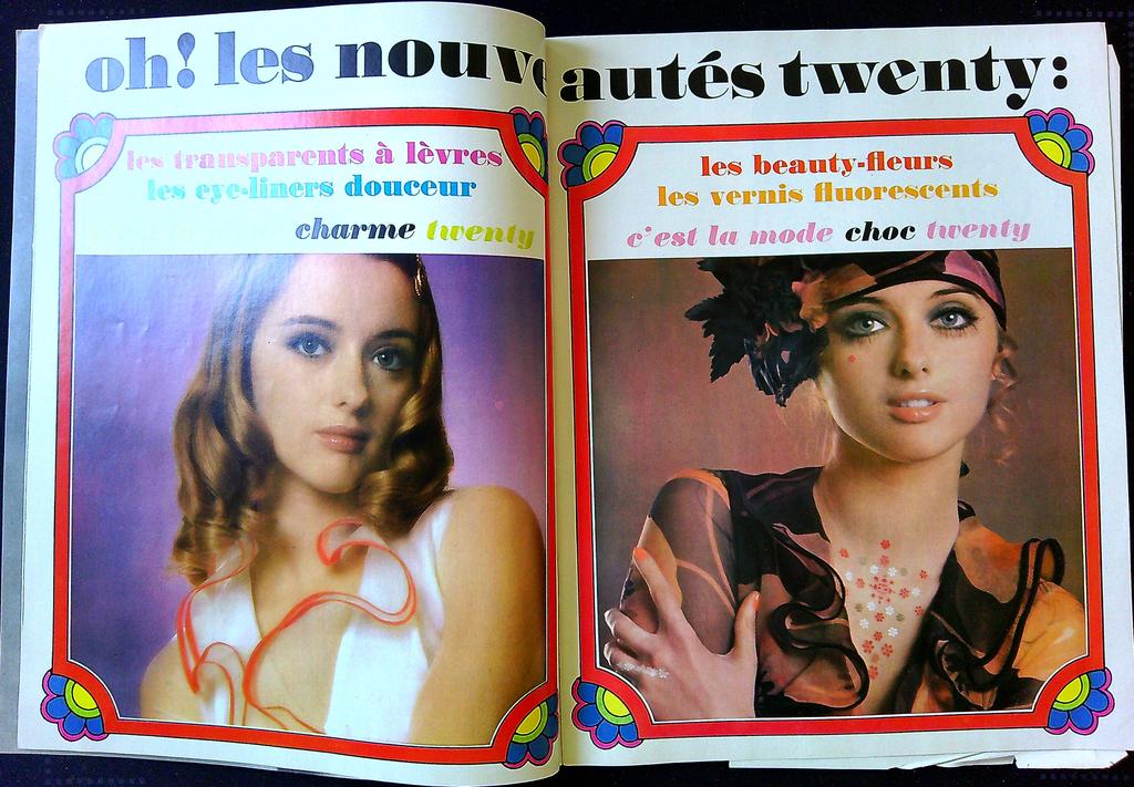 Magazine – Mlle Âge Tendre N°45 – Vintage – Twiggy