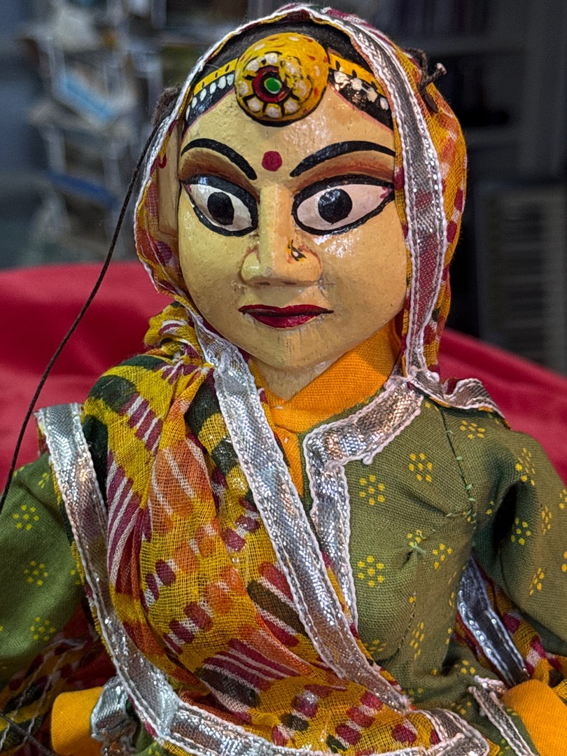 Marionnette Kathputli – Inde – Décoration – Artisanat