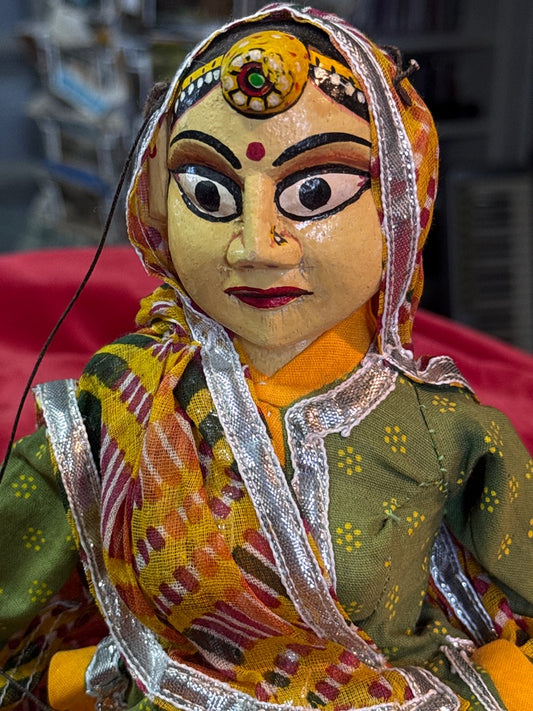 Marionnette Kathputli – Inde – Décoration – Artisanat
