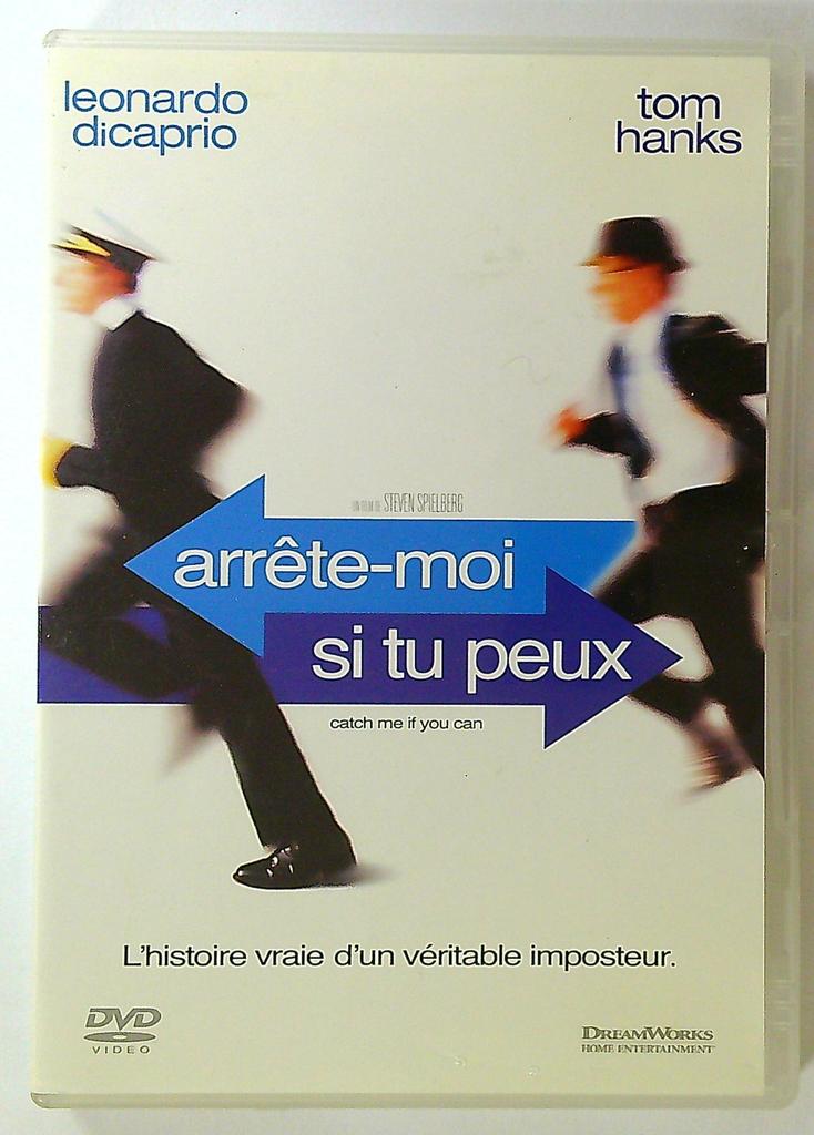 Dvd Arrête-moi si tu peux Spielberg Dicaprio Hanks